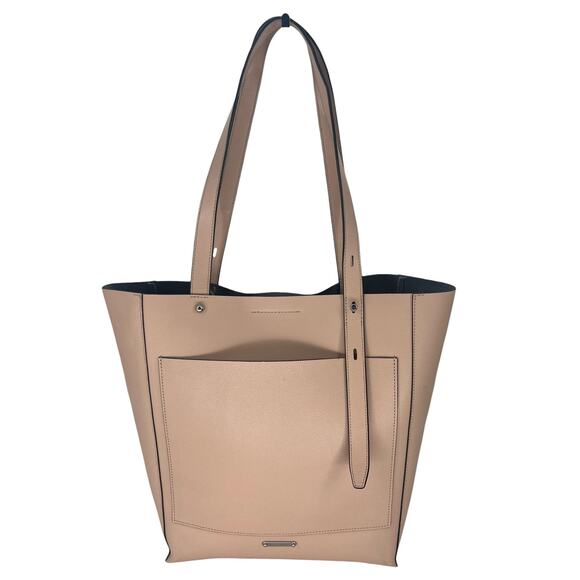 Rebecca Minkoff Handbags - Rebecca Minkoff Stella North South Tote Blush Pink Leather